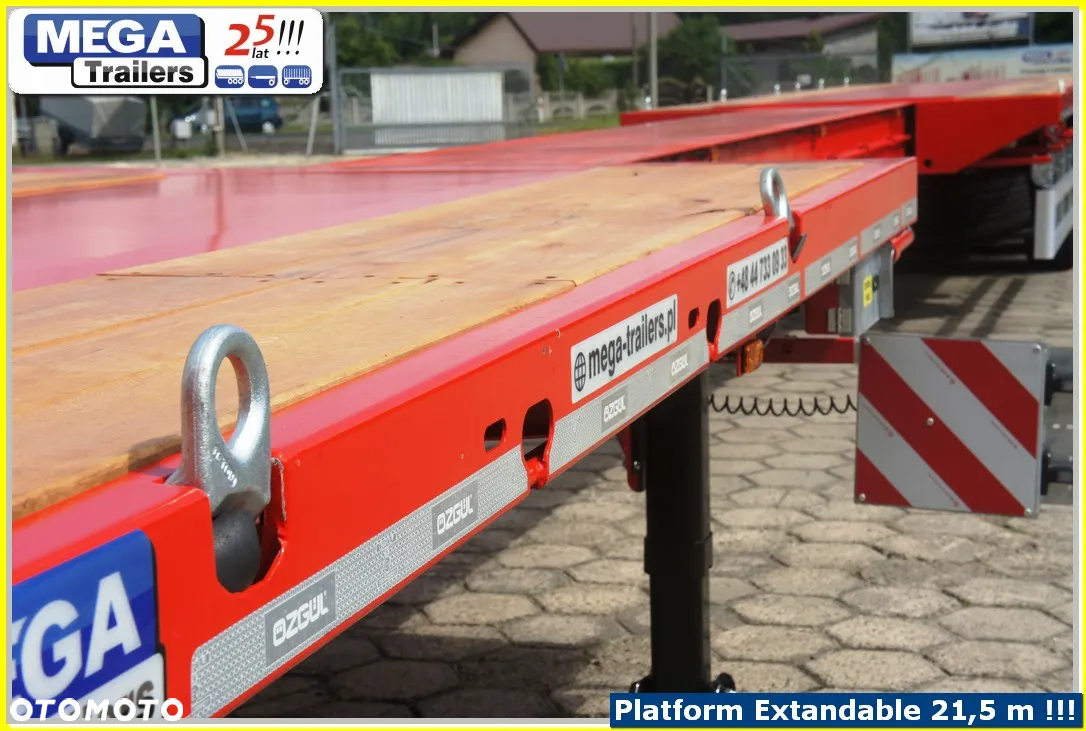 Inny TELEMEGA wysuw 7.50 m, 3 osie, ADR EX3- MEGA Trailers!! - 22