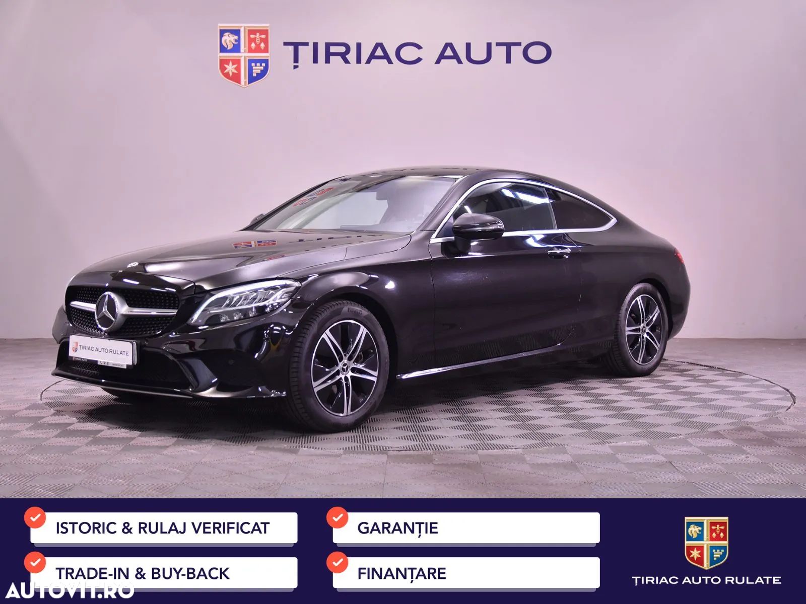 Mercedes-Benz C 200 Coupe Aut. - 1