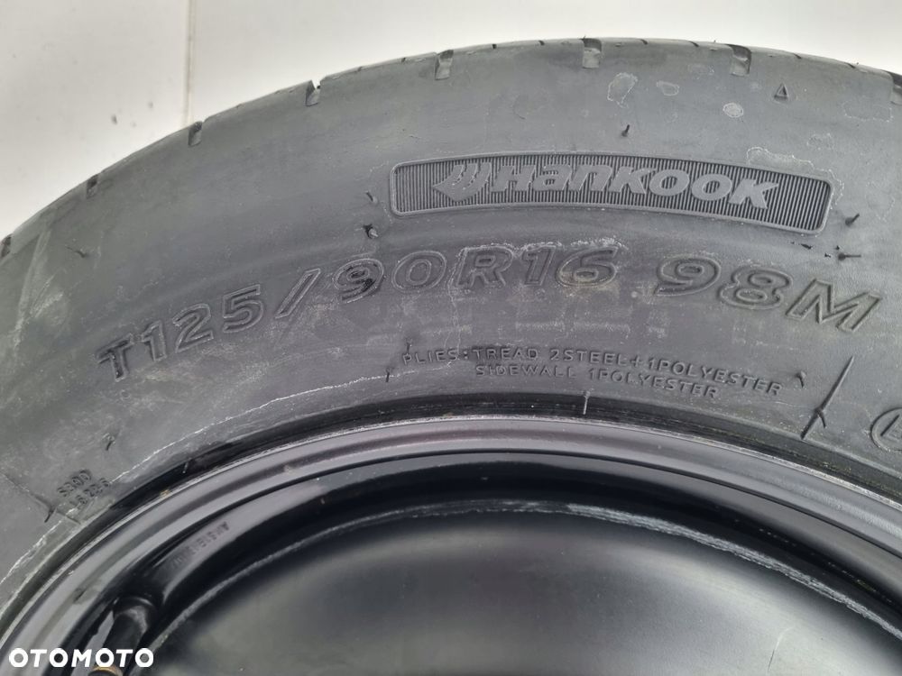 KOŁO DOJAZDOWE Ford Focus Mk3 C-Max II dojazdówka 125/90 R16 AM51BA 5x108 - 5