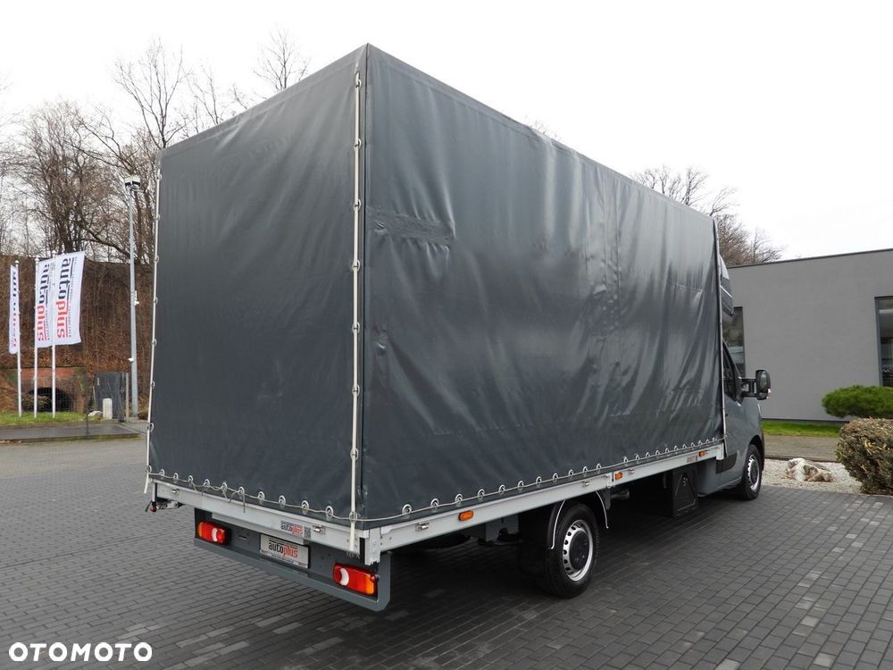 Renault MASTER PLANDEKA 10 PALET WEBASTO TEMPOMAT LEDY PNEUMATYKA KLIMATYZACJA  165KM - 14