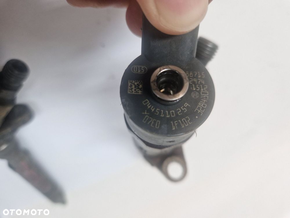 VOLVO 1.6 0445110259  WTRYSK WTRYSKIWACZ 4XSZT KOMPLET - 5