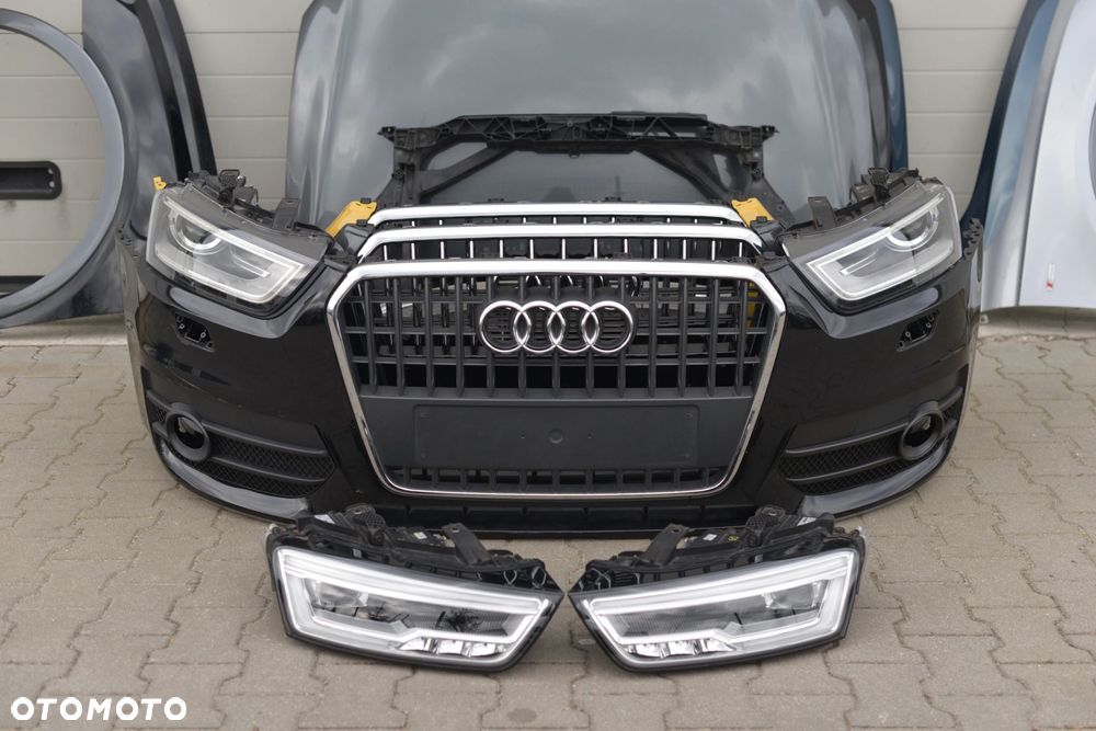 MASKA ZDERZAK BŁOTNIK LAMPA PAS BELKA GRILL XENON LED AUDI Q3 8U 2011-2018 - 11
