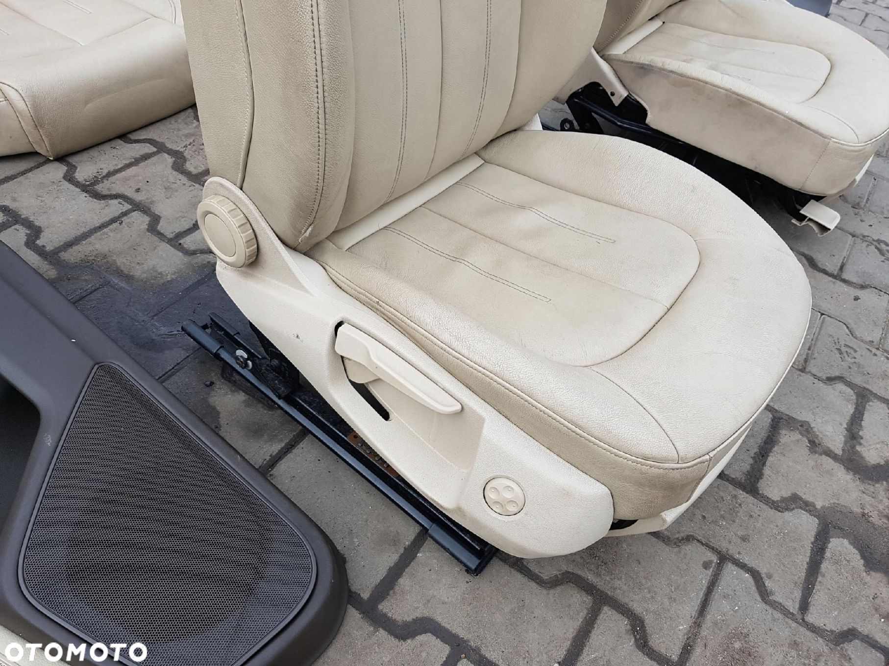 AUDI A6 C7 4G 10-18r SEDAN FOTELE SKÓRZANE KANAPA BOCZKI - 8