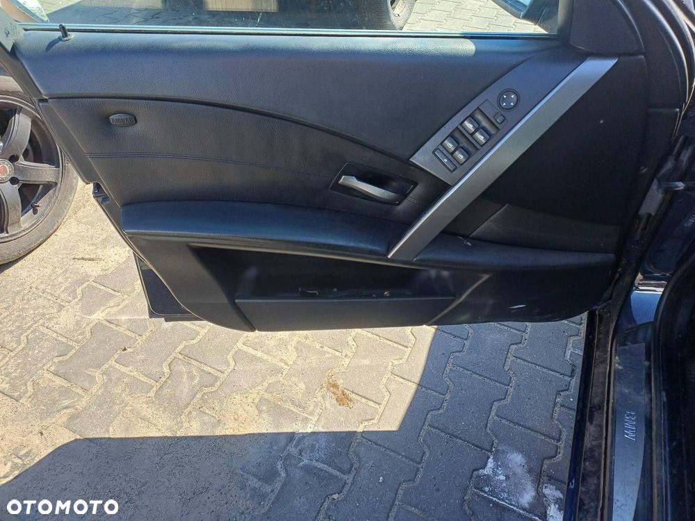 DRZWI KOMPLETNE LEWY PRZÓD BMW E61 E60 317/5 ORIENTBLAU METALLIC - 3