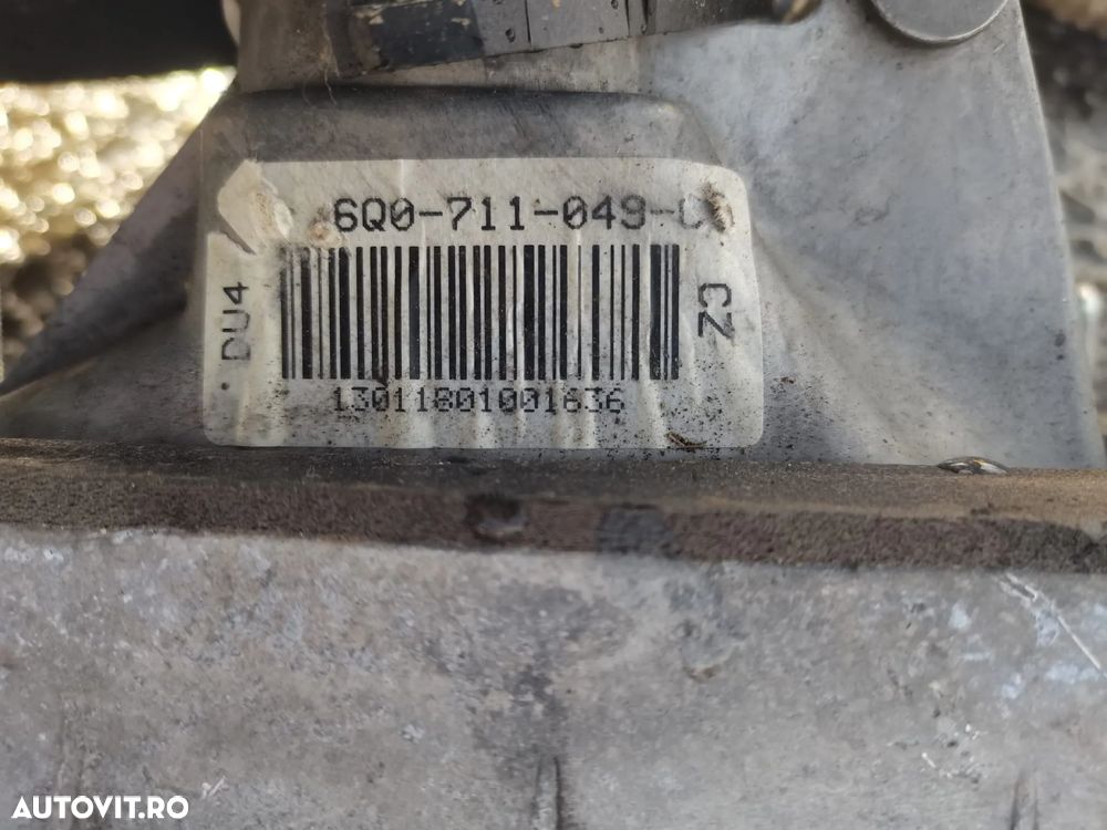 Ansamblu Maneta cu Sufe Timonerie Schimbator Viteze Cutie Manuala in 5 Trepte Skoda Fabia 6Q0711094 - 2