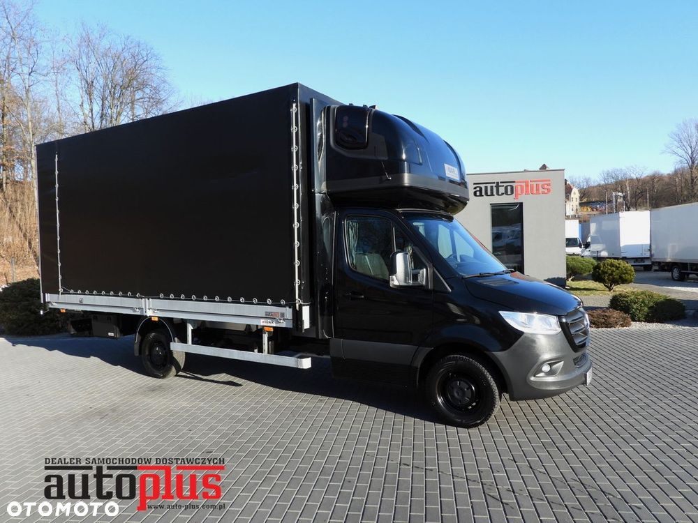 Mercedes-Benz SPRINTER 319 PLANDEKA 12 PALET TEMPOMAT NAWIGACJA PNEUMATYKA AUTOMAT HI-MATIC KLIMATYZACJA  190KM - 2
