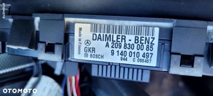 Panel klimatyzacji  Mercedes c W203 coupe  2002 2,2 CDI - 2