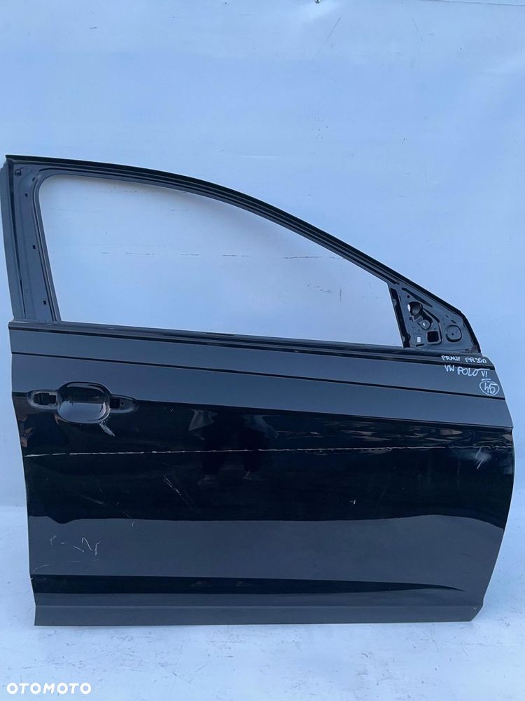 VW POLO VI DRZWI PRZEDNIE PRAWE PRZÓD 2G4831312F