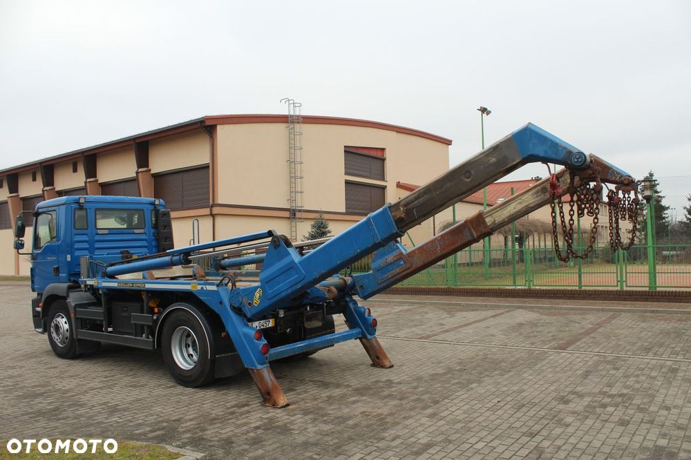 MAN TGM 18.340 BRAMOWIEC MEILLER KIPPER Z NIEMIEC - 7