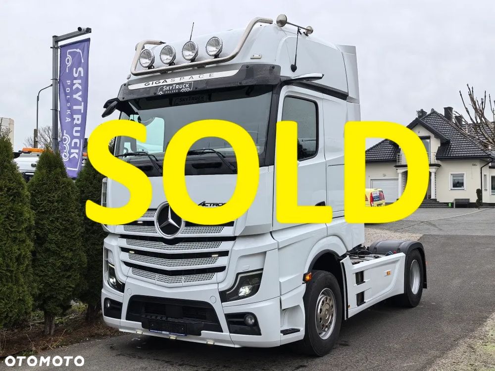 Mercedes-Benz Actros L 1851 LS * Olejowy Retarder * GigaSpace * 2 zbiorniki * LED *