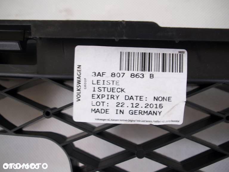 VW Volkswagen Passat B7 3AF wspornik zderzak tyl - 2