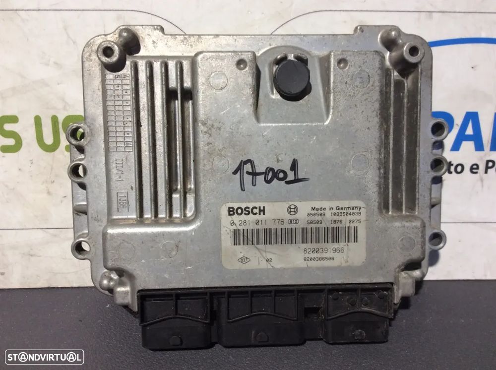 Centralina Motor Renault  Scenic II  1.9DCi  0281011776   8200391966 - 1