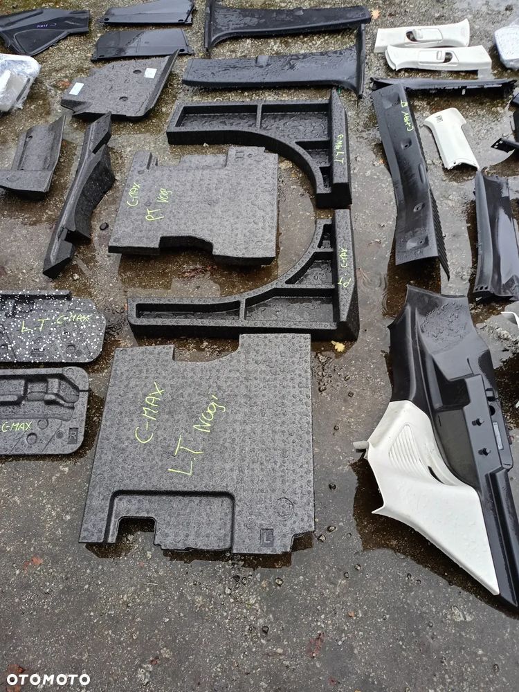 Plastiki wnętrze Dywany Wygłuszenia słupki Ford C-MAX MK2 - 7