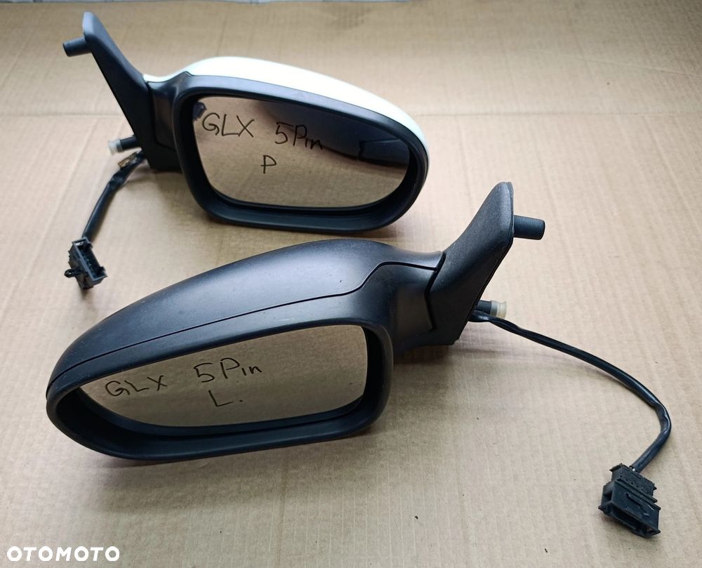 Galaxy MK1 lusterko lift EU 5PIN lewe czarny mat prawe białe Ford - 1