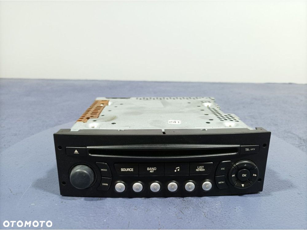 CITROEN C2 I RADIO RADIOODTWARZACZ CD 96537894XT - 1