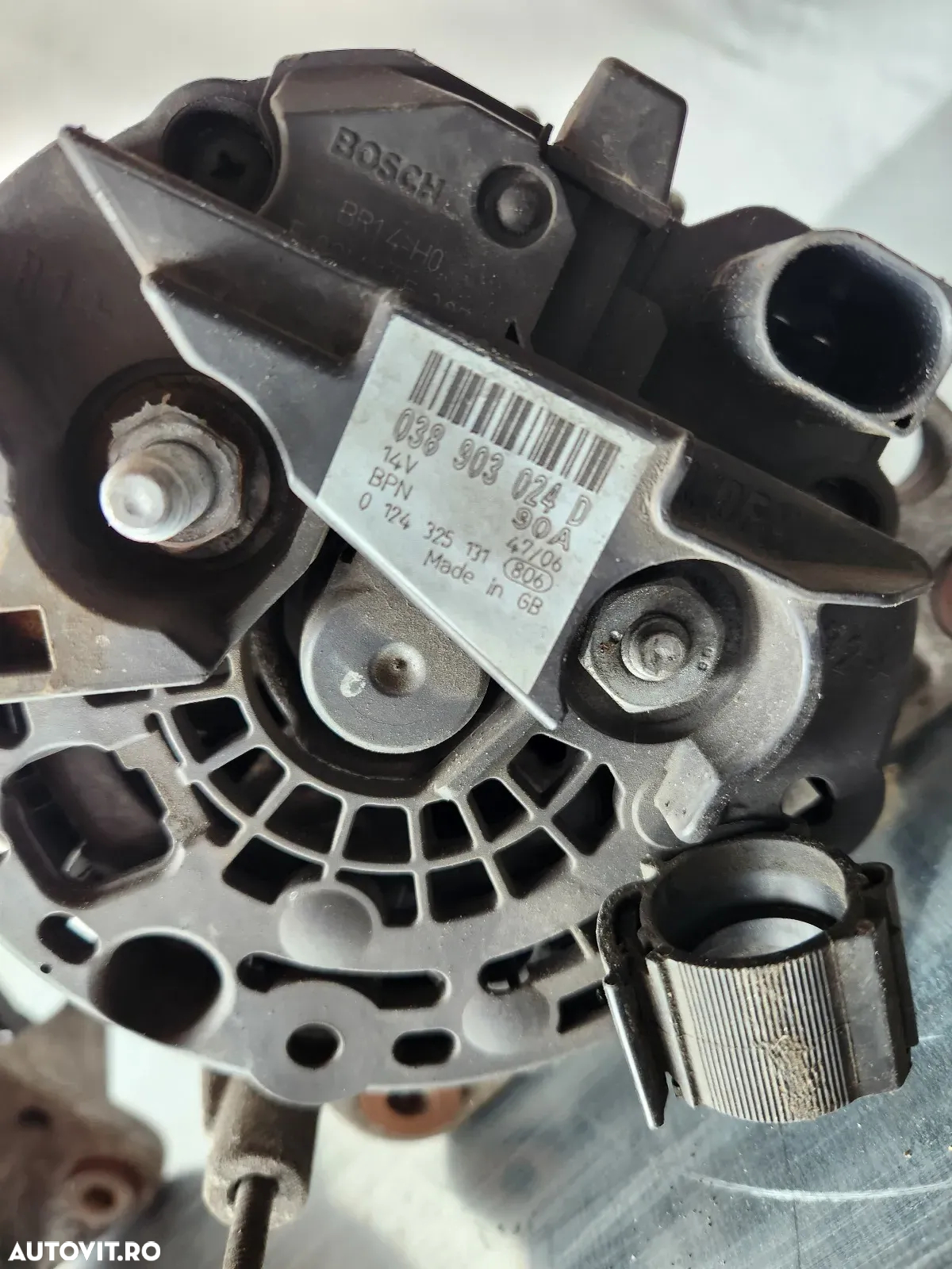 Alternator Vw Transporter T5 1.9 Tdi Motor BRR BRS 90A Testat Factura Si Garantie - 8