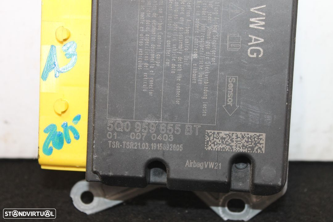 Centralina de Airbag Audi A3 - 2