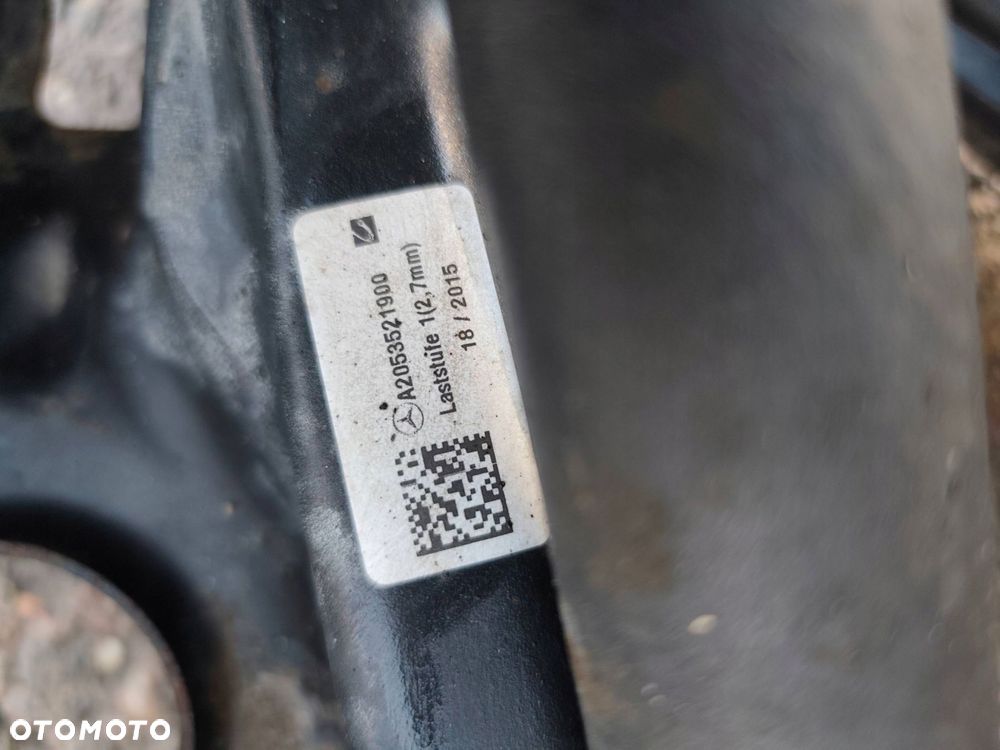 MERCEDES W205 TYLNY WÓZEK ZAWIESZENIE ZWROTNICE L+P KOMPLET - 7