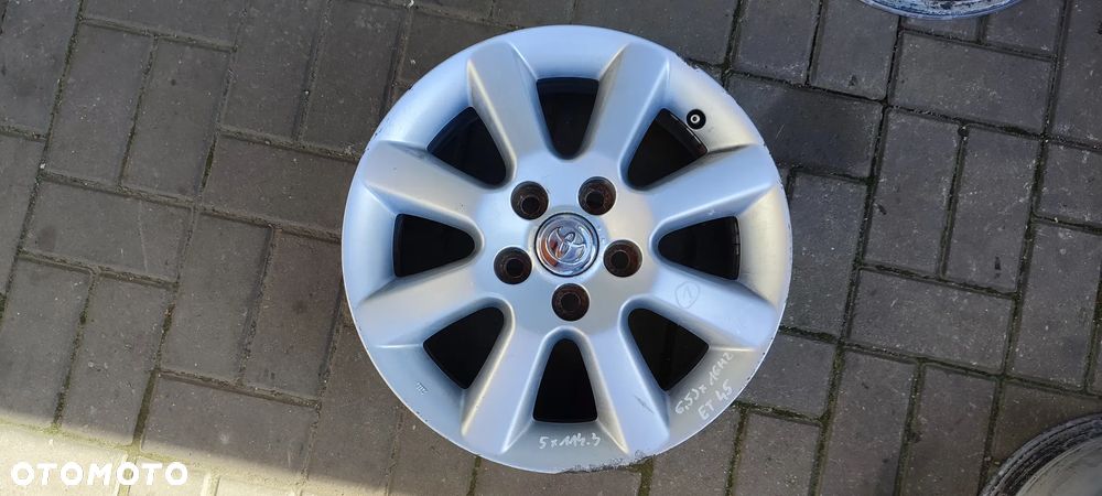 FELGI ALUMINIOWE 5x114.3 42611-05230 6.5Jx16 CALI ET45 TOYOTA KOMPLET AVENSIS T25 T27 VERSO AURIS 4 SZTUKI - 2