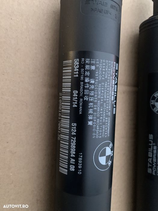 Amortizor electric portbagaj pt bmw seria 3 gt f34 - 1