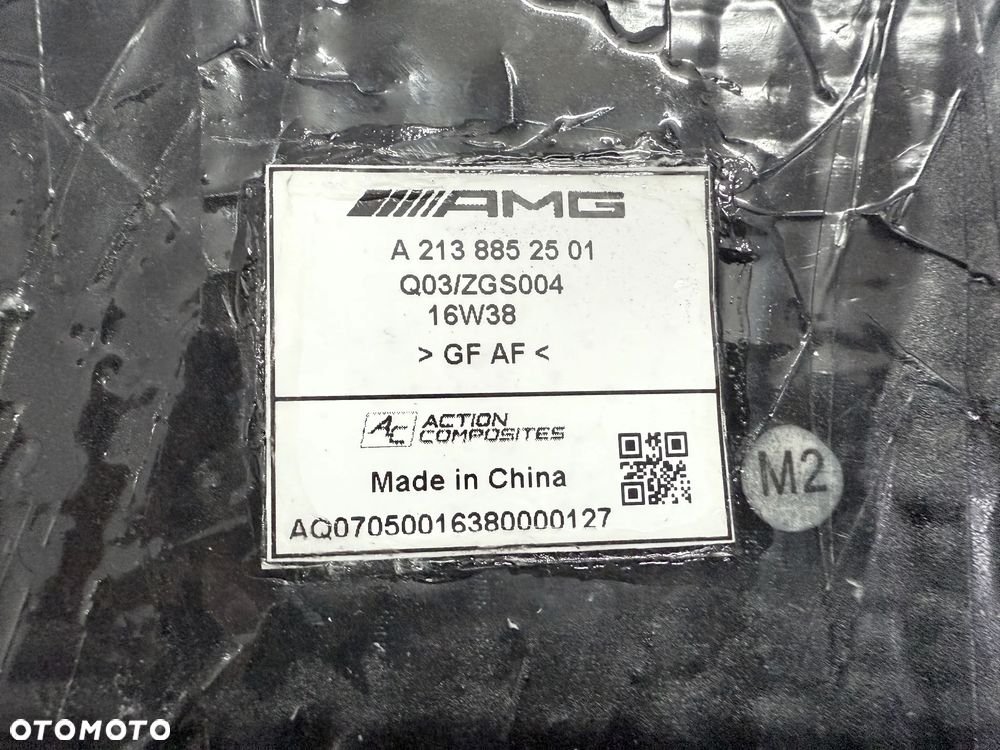 Tylna DOKŁADKA spojler Mercedes W213 A213 E-Klasa 63 AMG Carbon - 21