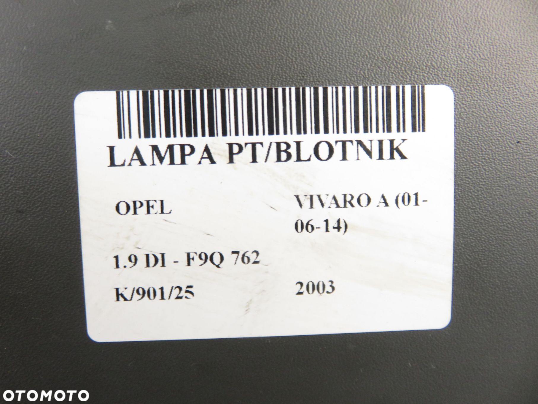 LAMPA PRAWA TYLNA OPEL VIVARO A (01-06-14) - 10