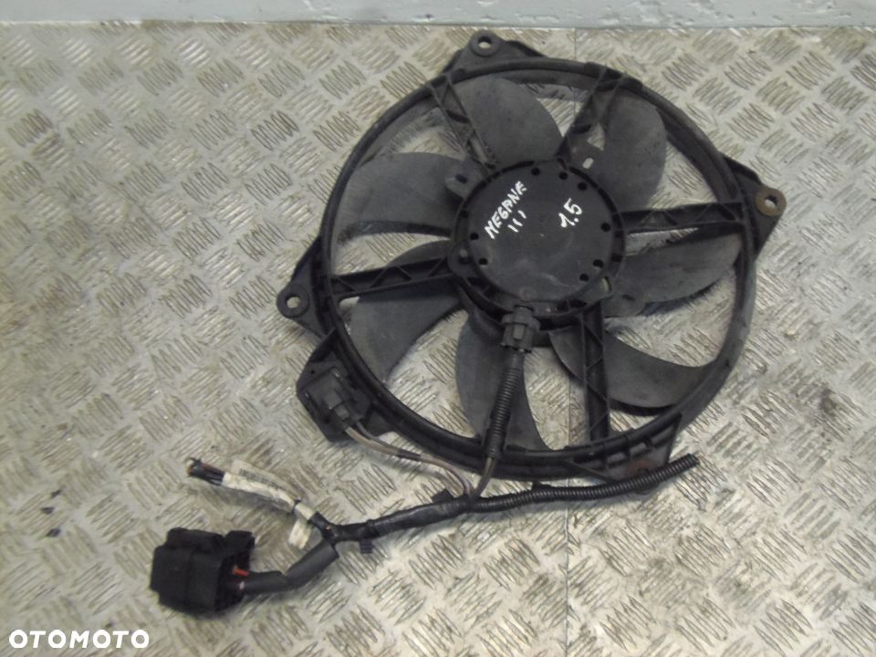 RENAULT MEGANE III 1,5 DCI WENTYLATOR CHŁODNICY - 4