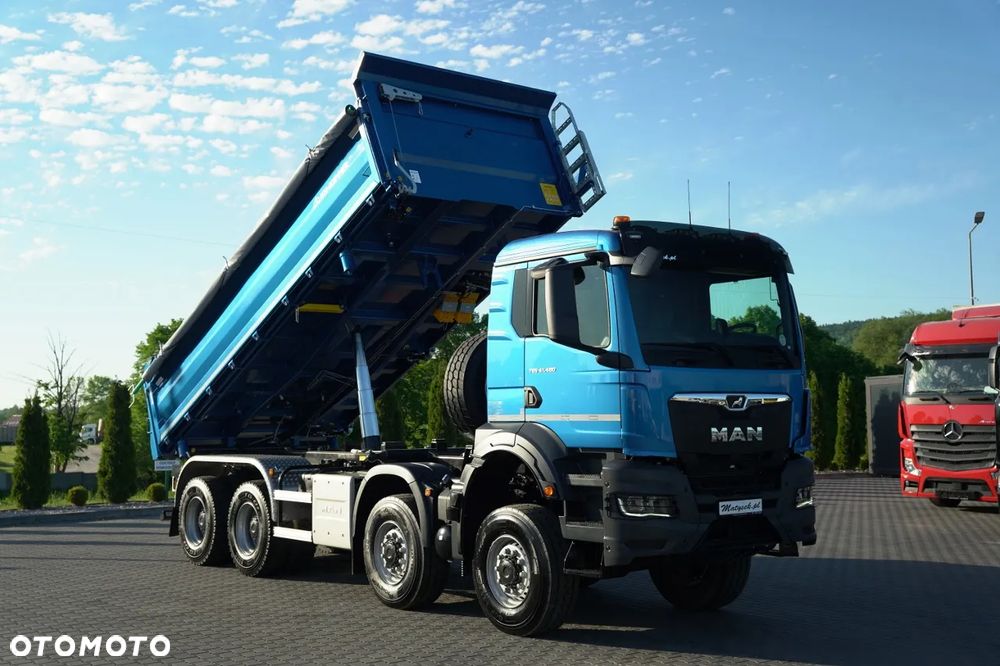 MAN TGS 41.480 / 8X6 / WYWROTKA 3 STRONNA / BORDMATIC / KH KIPPER / AUTOMAT / FABRYCZNIE NOWY / 2026 / - 8