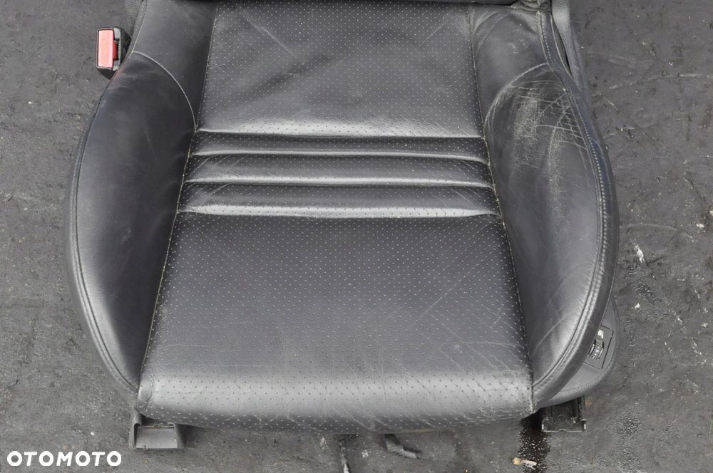 PEUGEOT 407 COUPE FOTEL LEWY PRZÓD SKÓRA PODGRZEWANY EUROPA - 3