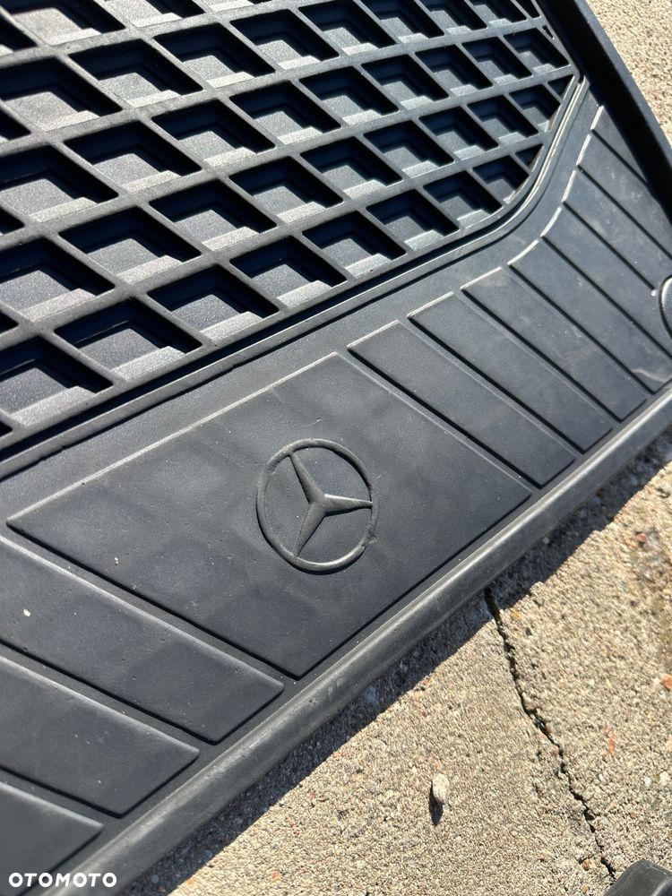MERCEDES S 222 long dywaniki gumowe zimowe ORYGINAŁ - 5