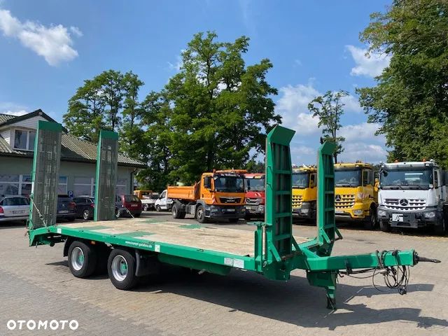Müller-Mitteltal Platforma z najazdami , DMC 18000 kg,  ładowność 13900 kg - 1