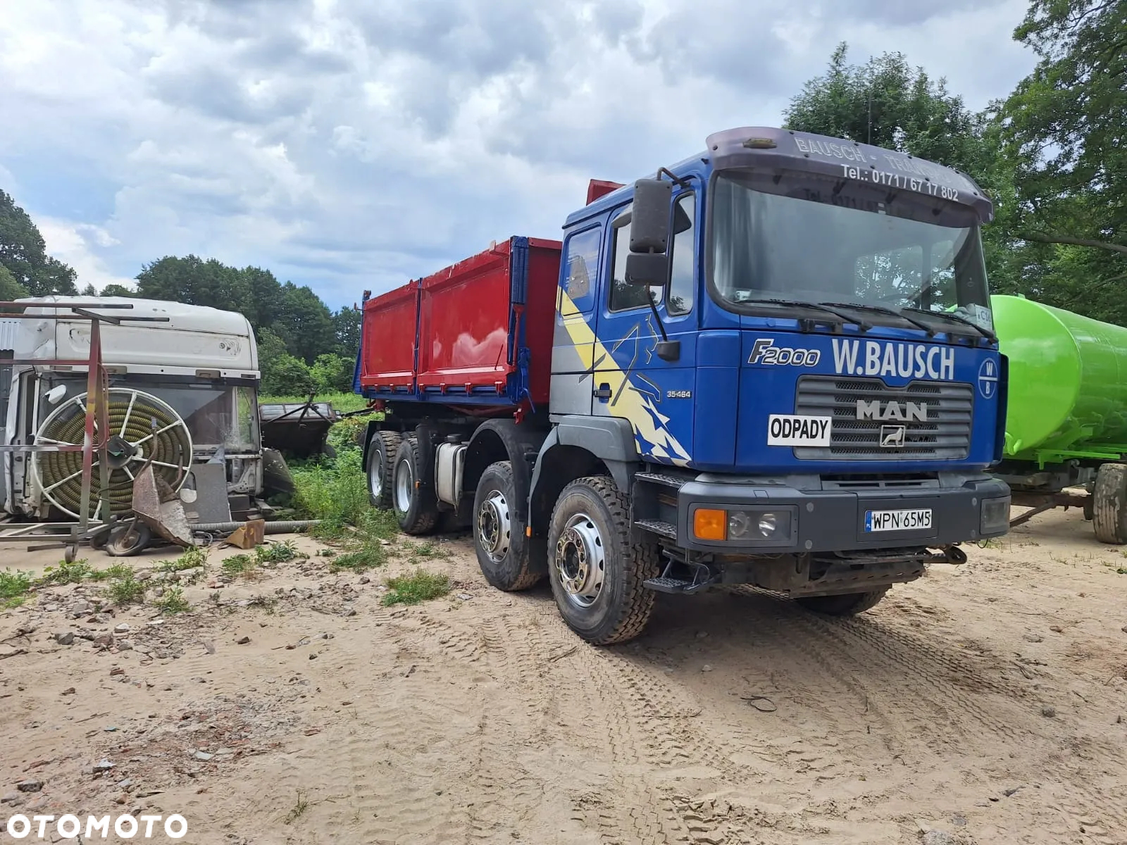 MAN 35.464 Wywrotka Meiller 3S 8x4 - 2