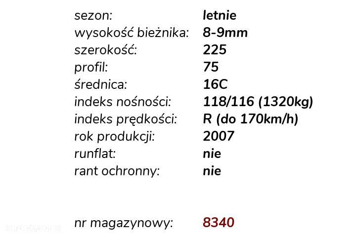 Continental Vanco 8 225/75 R16C - 3