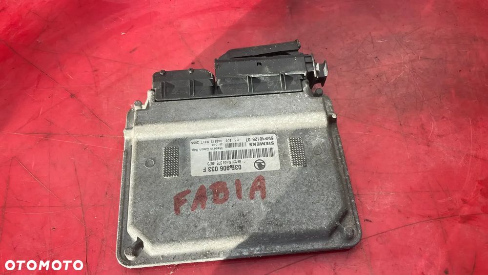 STEROWNIK SILNIKA SKODA FABIA I 03E 906 033 F - 1