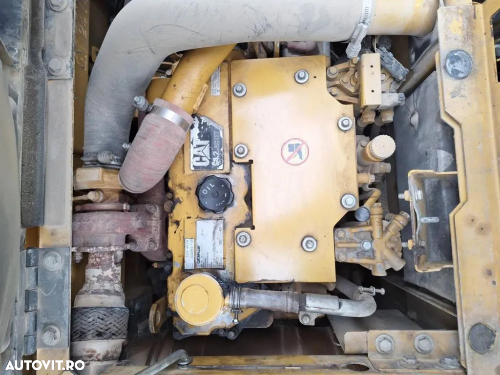 Caterpillar Cat 314 D LCR cu lama excavator pe senile compact - 9