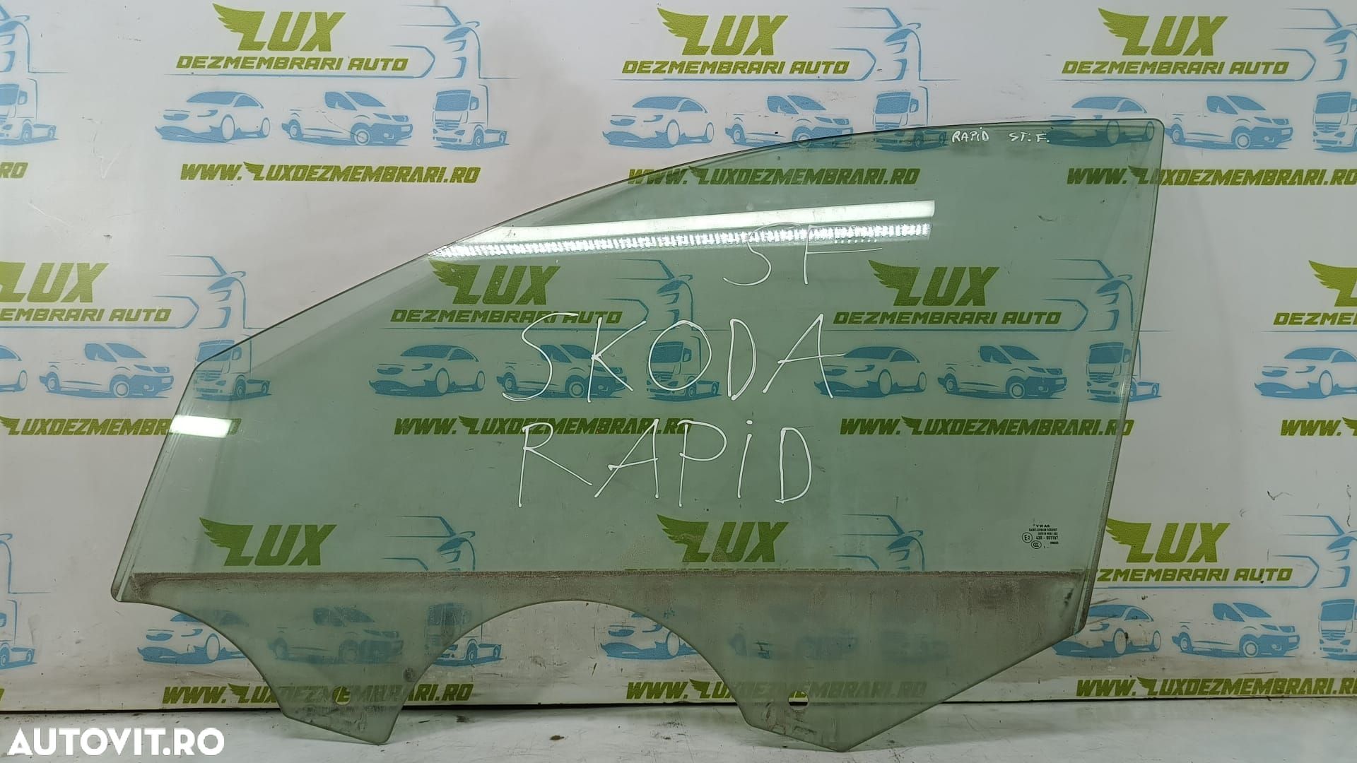 Geam stanga fata Skoda Rapid 1 [2012 - 2017] - 1