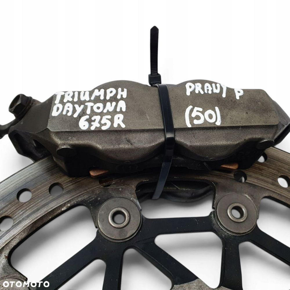 PRAWY ZACISK HAMULCOWY BREMBO Tarcza Przód Triumph Daytona R 675 R 06-12 - 10