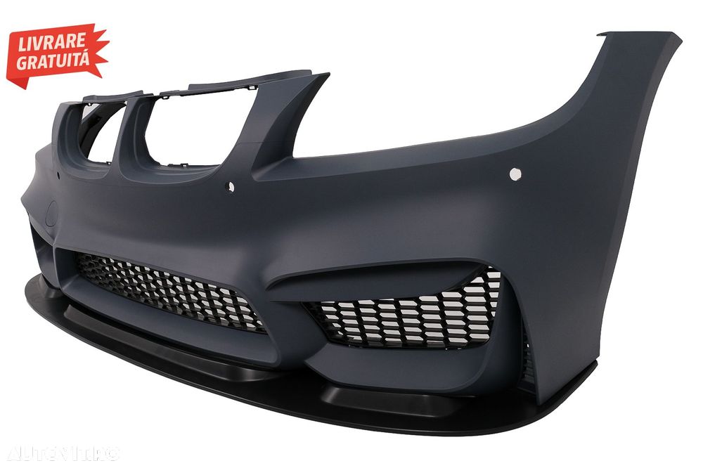 Bara Fata BMW Seria 3 E90 E91 LCI (2008-2011) M4 CS Design Fara Proiectoare- livrare gratuita - 4
