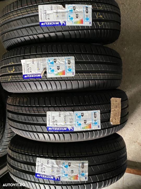 vand 4 anvelope 215/65/17 michelin de vară noi - 1