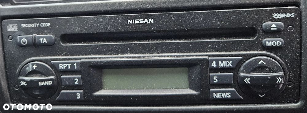 Nissan Note E11 07 radio CD