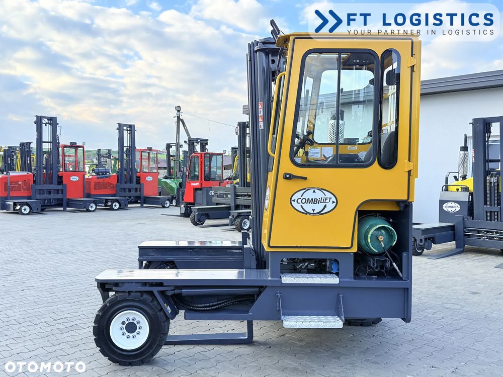 Combilift WÓZEK CZTEROKIERUNKOWY - WIELOKIERUNKOWY | COMBILIFT C5000XL | GAS | TRIPLEX 5550MM | POZYCJONER WIDEL | WOLNY SKOK | NOWE OPONY | PO SERWISIE | STAN IDEALNY | Szeroka oferta wózków czterokierunkowych i bocznych, dopasowanych do różnorodnych potrzeb i zastosowań - 13
