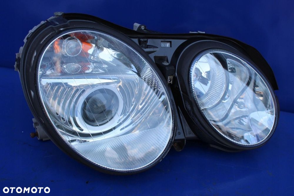 Reflektor prawy lampa prawa bi-xenon OE Mercedes CL W215 C215 Lift Europa - 11