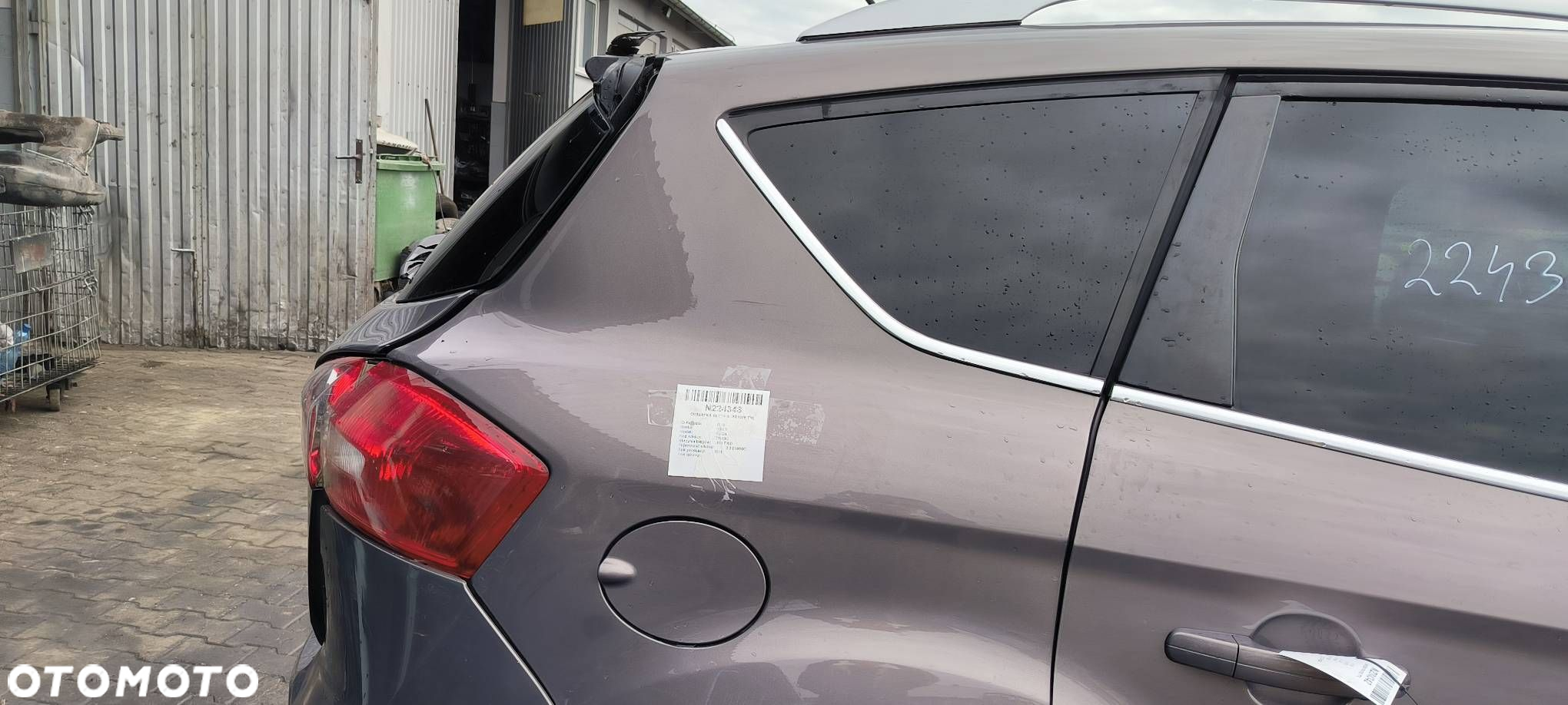 ĆWIARTKA BŁOTNIK PRAWY TYŁ FORD KUGA V1 MK1 - 5