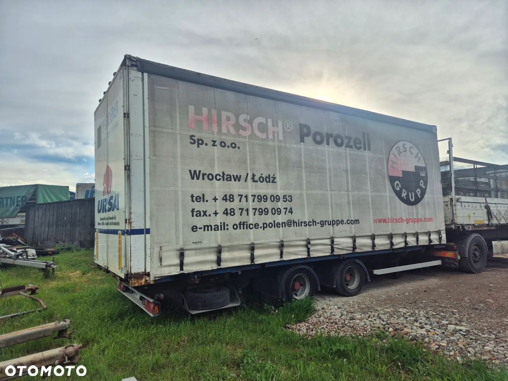 podwozie przyczepa BDF 7,8m niska - 6
