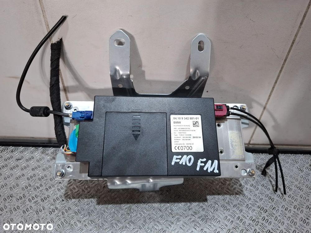 Moduł sterownik telematic BMW 5 F10 - F11 rok 2014 nr 9342881 - 1