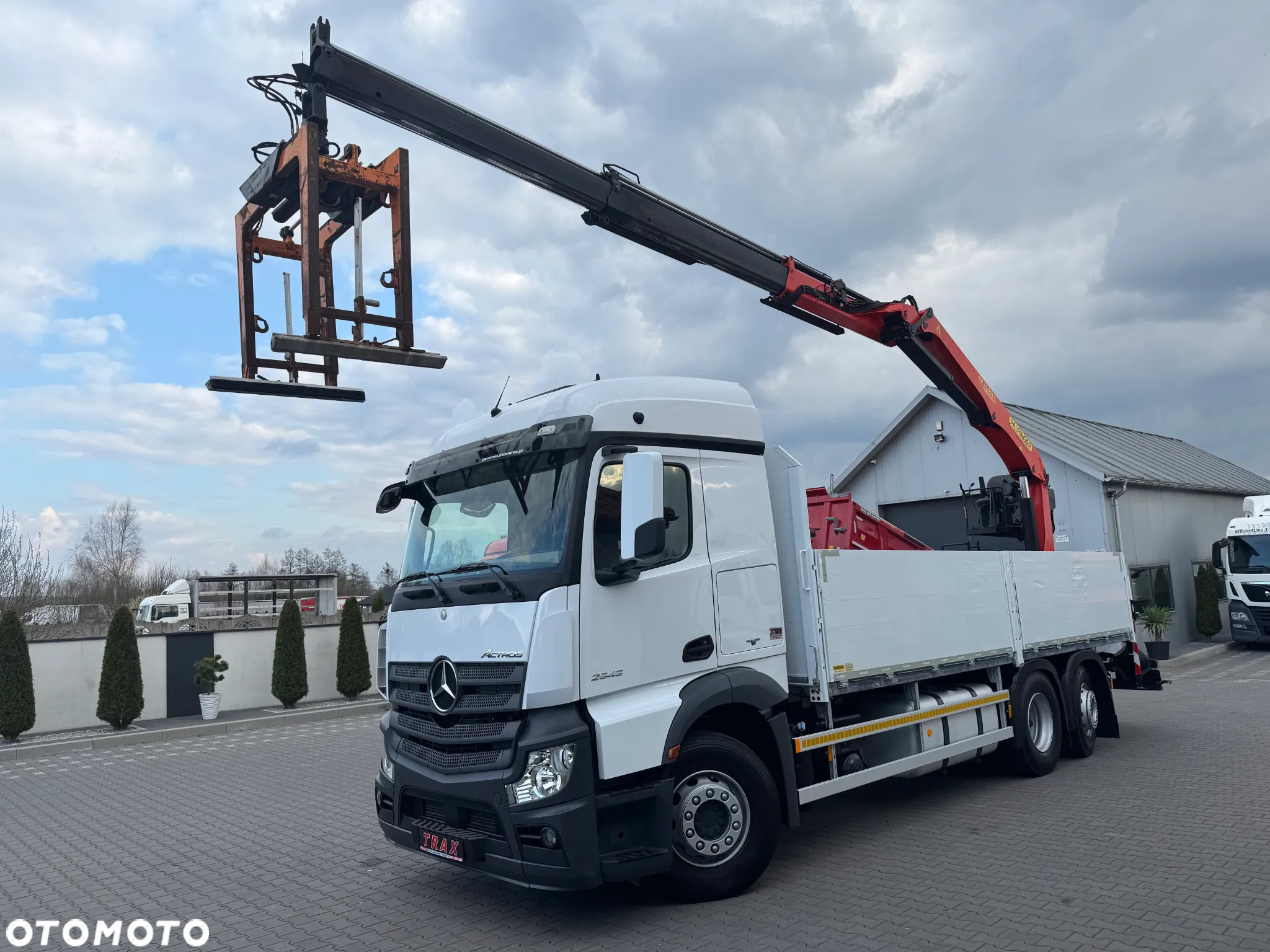 Mercedes-Benz Actros 2545 6x2 HDS Palfinger 21001L, OŚ SKRĘTNA, SUPER STAN !!! - 6