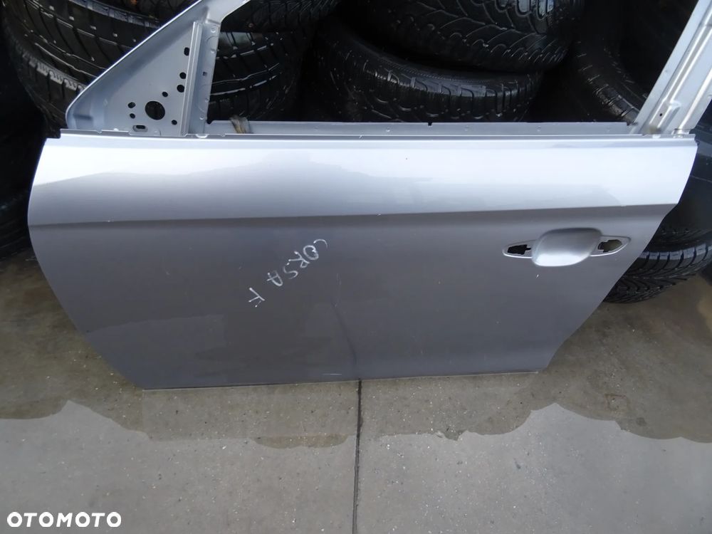 Drzwi Opel Corsa F Lewy Przód (gołe) - 7
