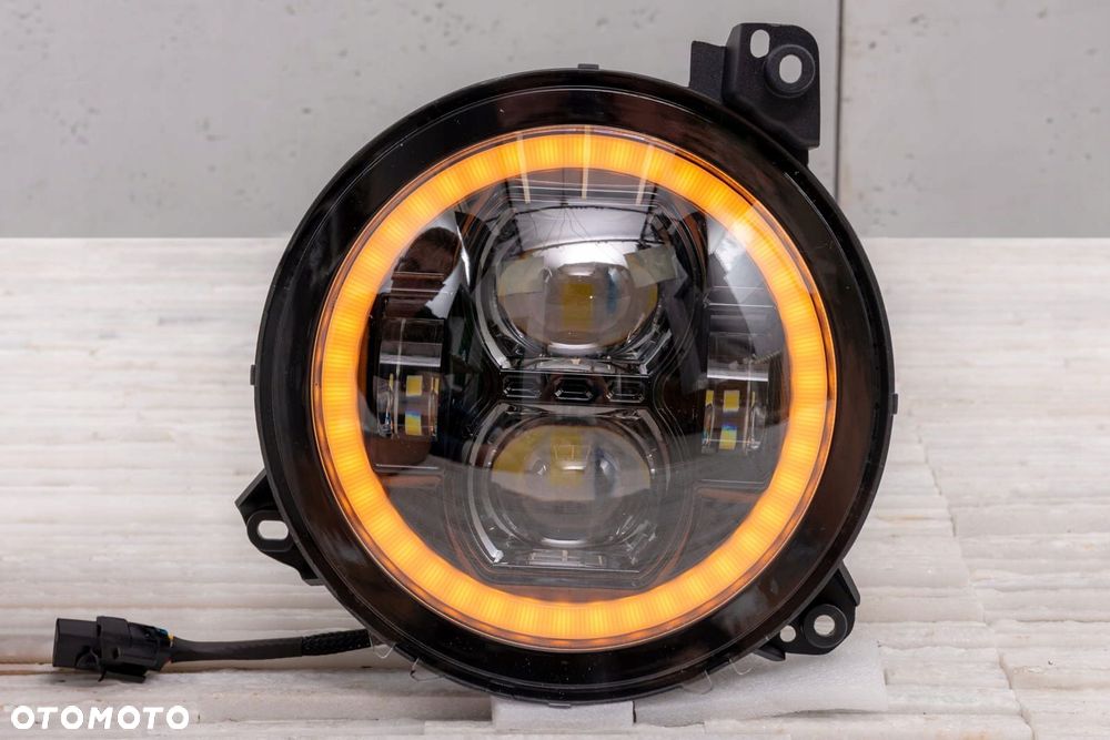 lampy przednie led 9 jeep wrangler jl 2018+ - 5