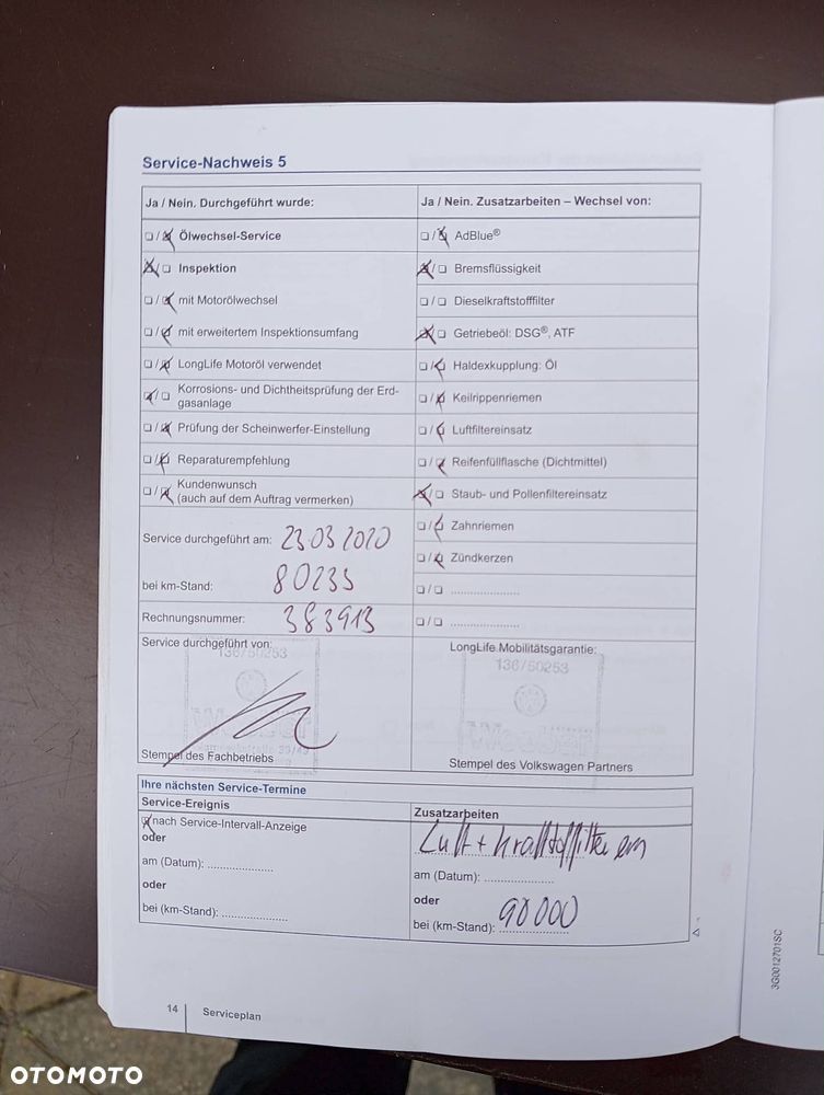 Volkswagen Touran 2.0 TDI SCR (BlueMotion Technology) DSG Comfortline - 28