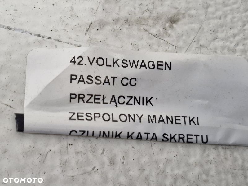 VOLKSWAGEN PASSAT CC PRZEŁĄCZNIK ZESPOLONY MANETKI CZUJNIK KĄTA SKRĘTU 3C0953549AJ 3C5953513R - 13